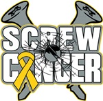 Screw Childhood Cancer Funny Shirts Screw Childhood Cancer Funny Shirts