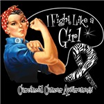 I Fight Like a Girl Carcinoid Cancer Shirts I Fight Like a Girl Carcinoid Cancer Shirts