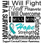 Cervical Cancer Persevere Shirts Cervical Cancer Persevere Shirts