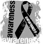 Melanoma Awareness Grunge Ribbon Shirts Melanoma Awareness Grunge Ribbon Shirts