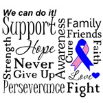 Male Breast Cancer Supportive Words Shirts Male Breast Cancer Supportive Words Shirts