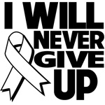 I Will Never Give Up Mesothelioma Shirts I Will Never Give Up Mesothelioma Shirts