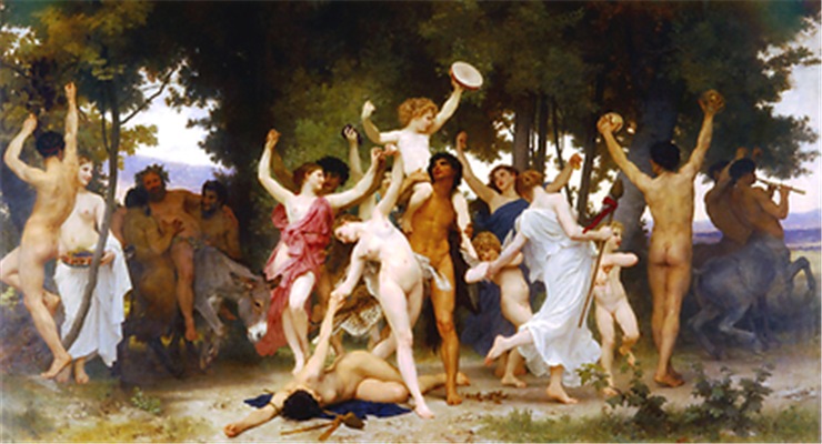 Bouguereau - The Youth of Bacchus
