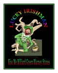 Kiss Me Billiard Green Blarney Stones