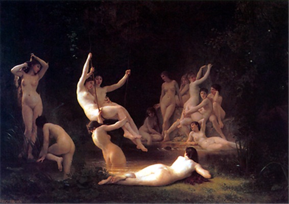 Bouguereau The Nymphaeum